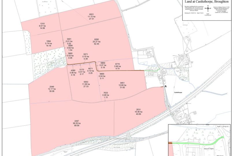 Land at Castlethorpe (352 Acres), Broughton, Brigg