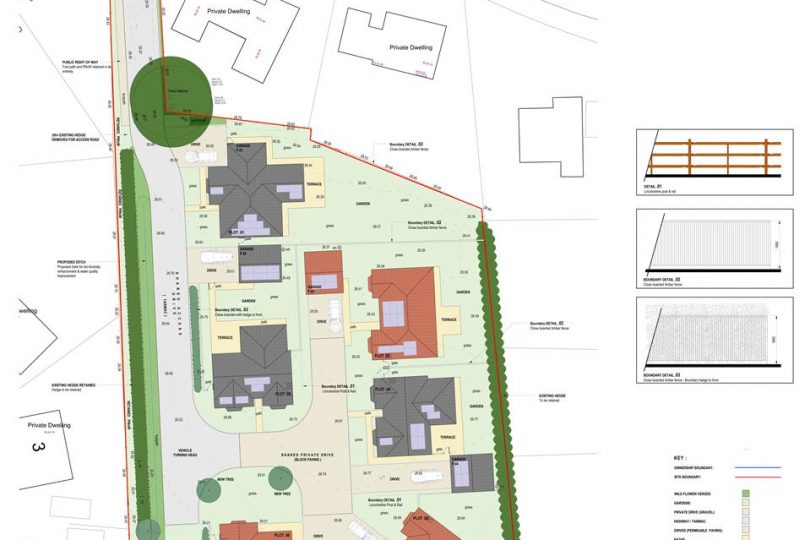 Land with Planning Permission for 6 Dwellings – Legsby Road, Market Rasen