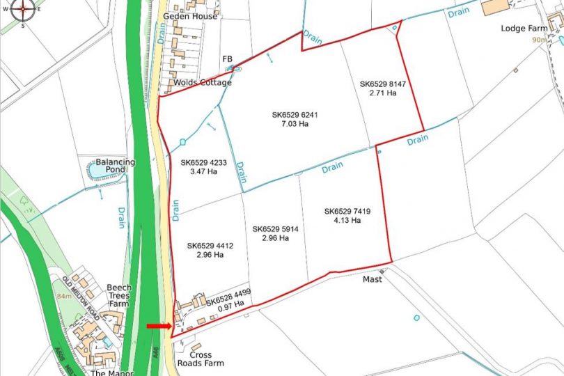 59.90 Acres – Cross Roads Farm, Hickling Pastures, Melton Mowbray