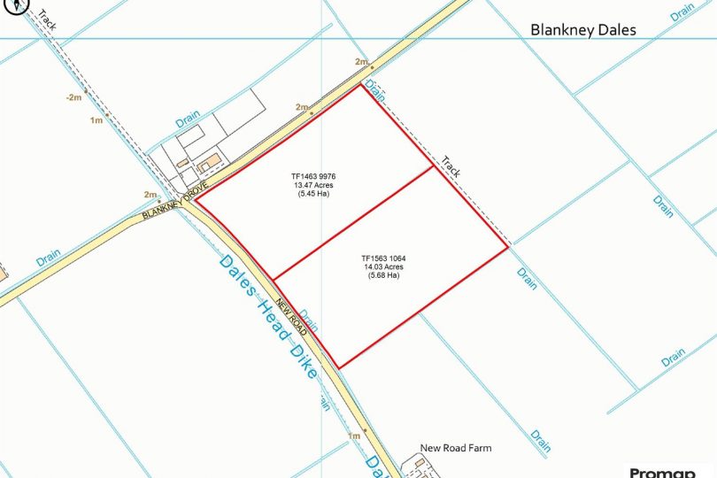 27.50 Acres – Arable Land, Blankney Dales, Woodhall Spa