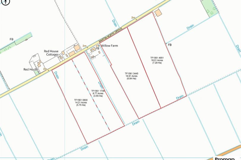 57.90 Acres – Pt. Willow Farm, Martin Dales, Woodhall Spa