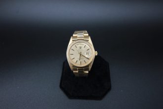 Lot 538 – Rolex Oyster Perpetual 18ct Yellow Gold Watch