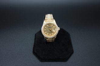 Lot 540 – Rolex Oyster Perpetual 18ct Yellow Gold Watch