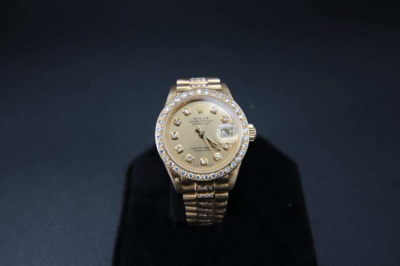 Lot 540 – Rolex Oyster Perpetual 18ct Yellow Gold Watch