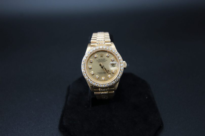 Lot 540 – Rolex Oyster Perpetual 18ct Yellow Gold Watch